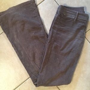 Mother Velvet Curfew Pants